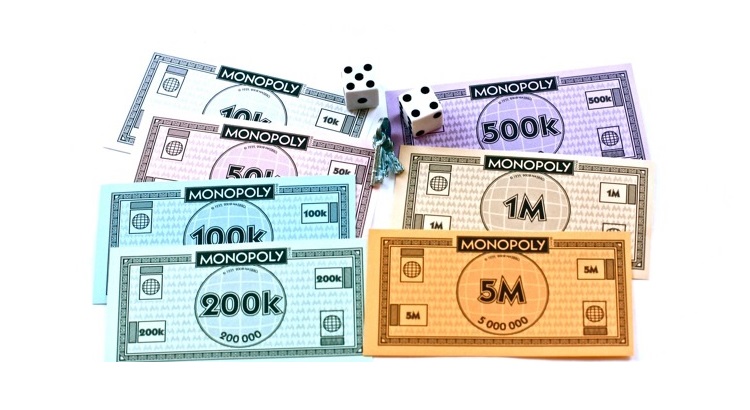 Деньги для игры монополия распечатать