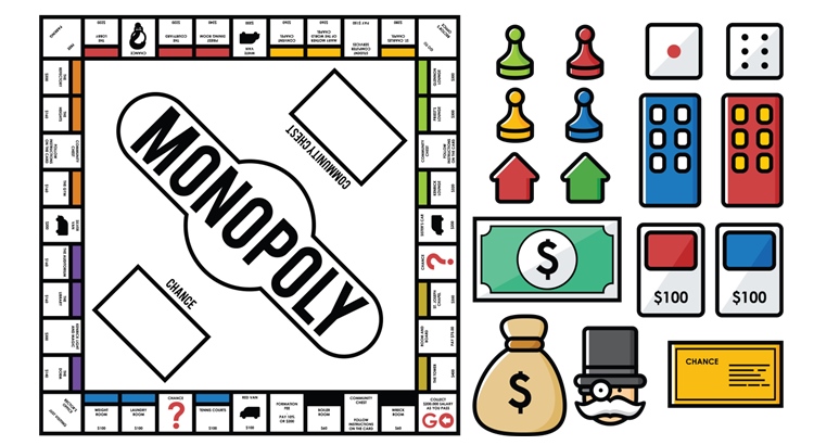 Как распечатать игровые деньги для Монополии