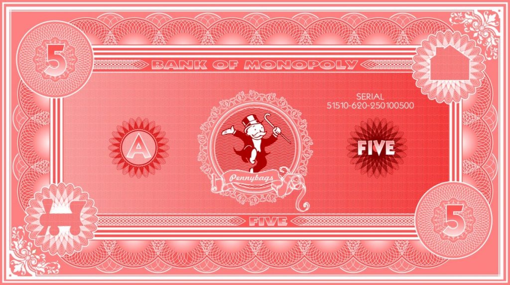 Игровые деньги для Монополии: печать на цветном принтере