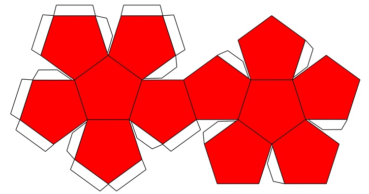 Как сделать из бумаги додекаэдр