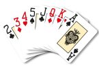 Размер игральных карт для Покера