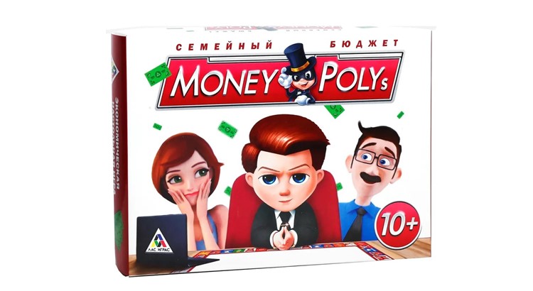Настольная Игра MONEY POLYS. Семейный бюджет