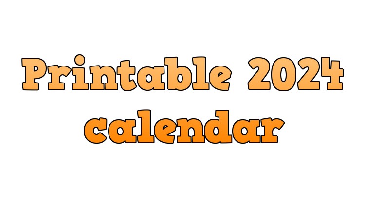Детские календари на 2024 год на английском языке