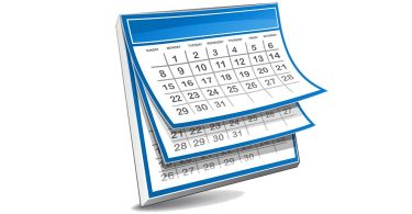 Как распечатать настольный перекидной календарь