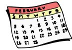Календарная сетка для карманного календаря на 2024