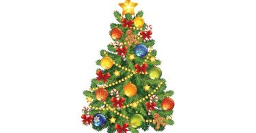 Большая Ёлочка на 4 листа