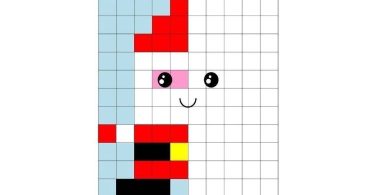 Новогодние игры на бумаге для малышей