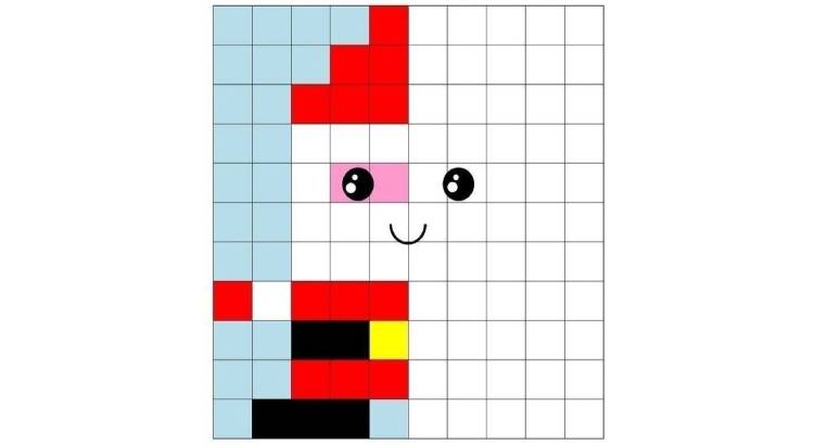 Новогодние игры на бумаге для малышей